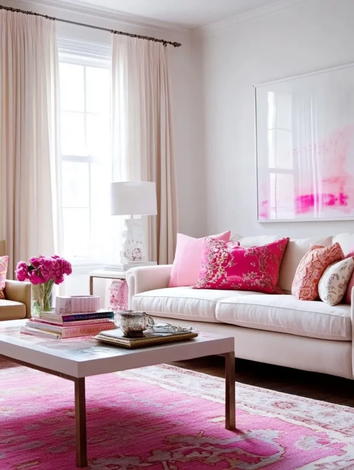 living-room-with-pink-accents